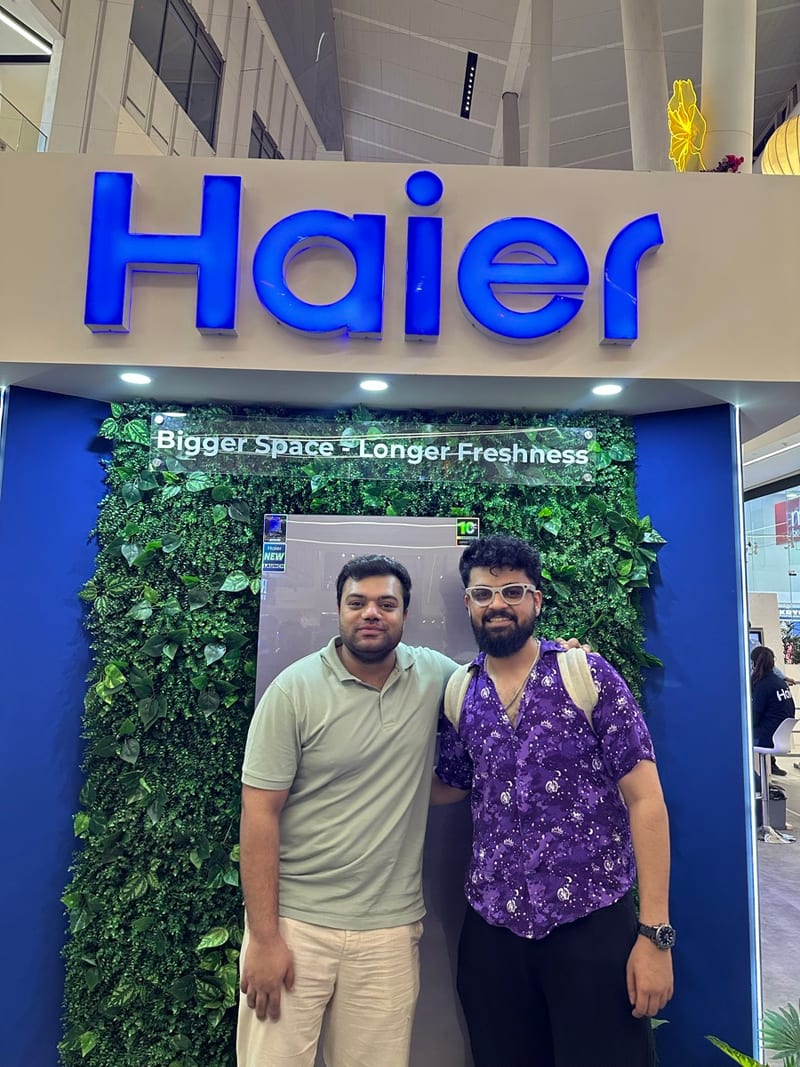 Asad Naeem with Ducky Bhai